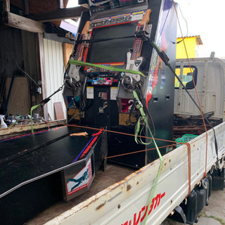 レトロ 実働ギター演奏 ゲームセンター100円ゲーム機 コナミ