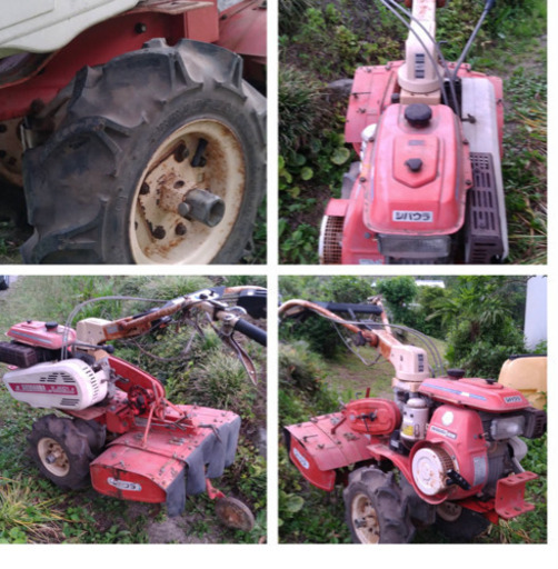 シバウラKJ601中古耕運機、管理機6馬力整備済み