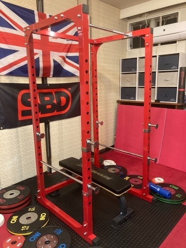 パワーラックのみ パワーラック 等一式 引き取りのみ、大阪府東大阪市