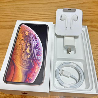 iPhone XS 265GB ゴールド 美品 SIMロック解除済