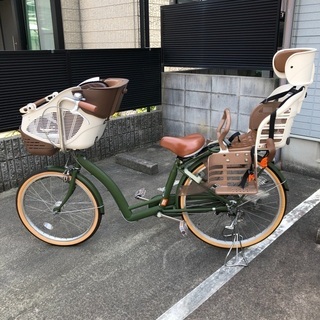 子供乗せ自転車　3人乗り対応　