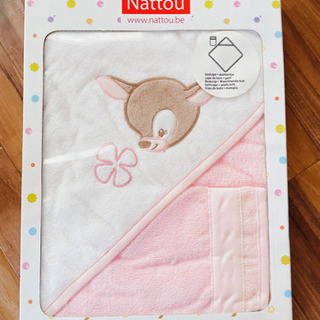 nattou ナチュー ブランケット ピンク