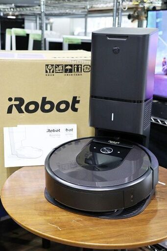 【苫小牧バナナ】新品同様 iRobot/アイロボット Roomba ルンバ i7+ プラス i755060 ロボット掃除機 自動ゴミ収集機能 使用数回の極美品♪
