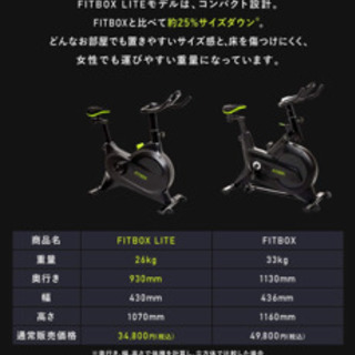 引き取り限定　フィットボックスライト