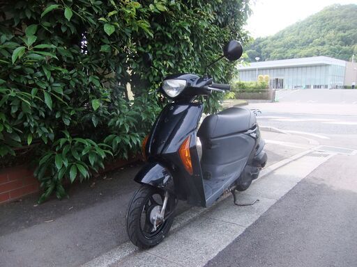 スズキ　レッツ5　中古実動美車　バッテリーフル充電済み　オイル交換後引き渡し　タイヤ前後バリ山　ナンバー登録書類有