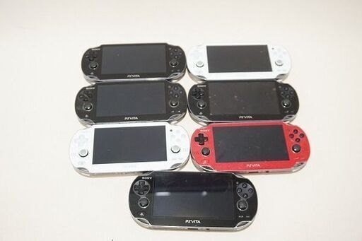 【苫小牧バナナ】部品取りに！SONY/ソニー PSVITA PCH-1000 7台セット ジャンク プレイステーション vita 現状渡し♪