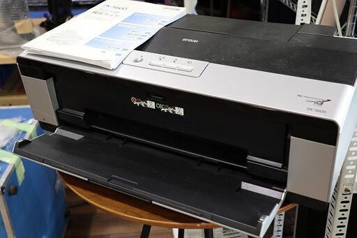 【苫小牧バナナ】現状品 EPSON/エプソン PX-5600 インクジェットプリンター A3/大判 通電/テストプリント済み インク切れ 在庫限り♪ 苫小牧バナナ】現状品 EPSON/エプソン PX-5600 インクジェット
