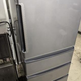 AQUA 冷凍冷蔵庫 アクア 355L シルバー AQR-361F 4ドア冷蔵庫 2017年製