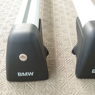 BMW 純正ベースサポート E91(3シリーズ ツーリング) 、E83(X3)用 (ベースキャリア)