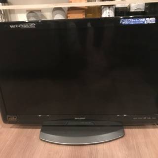 AQUOS アクオス　ブルーレイ内臓テレビ　と　ブルーレイレコーダー