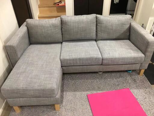 2017年IKEAで購入の3人掛ソファーをお譲りします