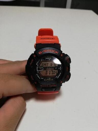 キャンプ！G-SHOCKマッドマン腕時計オレンジ