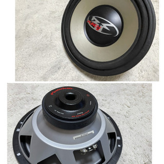 Rockford punch Z ロックフォード パンチゼットRFZ3412 サブウーハー 1.5 Voice Coil 400 Watts Max Power 4ohms Made in U.S.A.