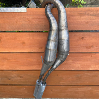 SPレトロ製 RZ350 ステンレス チャンバー