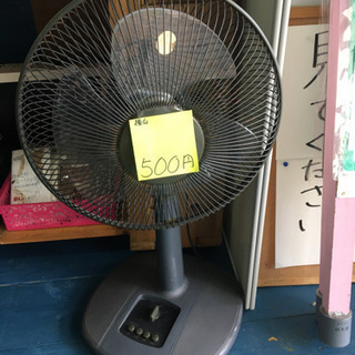 【ネット決済】扇風機黒ZEPEAL製