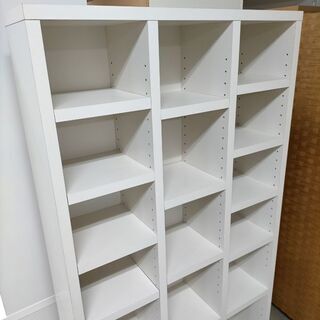 MOCO/フナモコ 本棚 多目的棚 ホワイト W75×H170×D23cm 店頭引き取り歓迎♪
