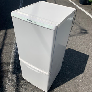 🚛設置／税込／配送込み🔰当日配送‼️美品🎖Panasonic  冷蔵庫 138L 🏅清掃済み 🏅大阪　兵庫　京都　奈良　和歌山⭕️洗濯機　も出品✨