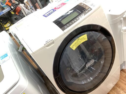 店頭販売のみ】HITACHIのドラム式洗濯機『BD-S8700L』入荷しました