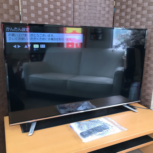 【受付終了致しました。未使用展示品】Hisense ハイセンス ハイビジョンLED 液晶テレビ　49型　2019年製　型式49A50