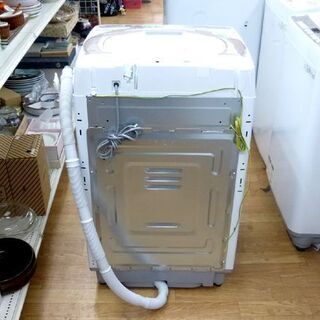 洗濯機 7kg 2017年製 シャープ ES-KS70T ホワイト/白色 SHARP 幅565×奥行