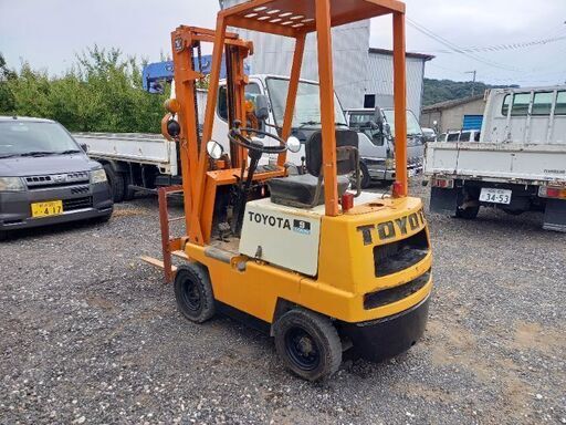 [お取引中]トヨタフォークリフト900kまだまだ使えます!