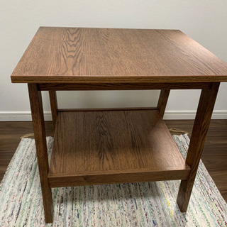 【無料でお譲りします】IKEA製 テーブル（ブラウン）