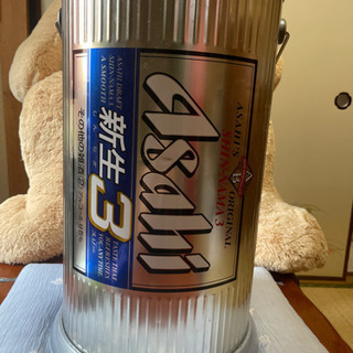 【ネット決済】アサヒビール➖ドラム缶24缶入ります。