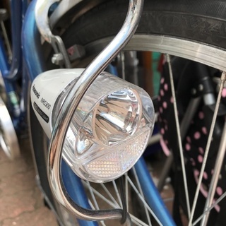 丸石 マルイシ 自転車 26インチ 耐パンク LEDオートライト