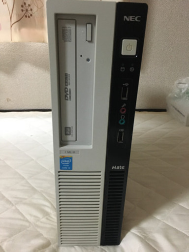 デスクトップパソコンWin10【NEC】PC-MJ34LLZDH パソコン入門者向けモデル　ゆうパックで発送も可