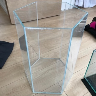 アクロ　スーパーガラス　六角形水槽