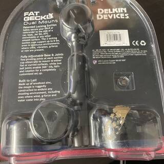 デルキン DELKIN 2点支持 カメラマウント 吸盤式 DDFG-SCTN FATGECKO ファットゲッコ アウトドア スポーツ