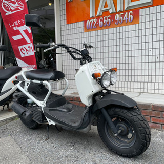 ☆8万円 ズーマー セル1 実働車☆ホンダ 人気の白！ZOOMER AF58