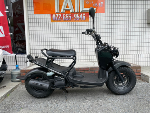 ★75000円　ズーマー　人気の黒！実働車★ホンダ　ZOOMER AF58 原付　スクーター