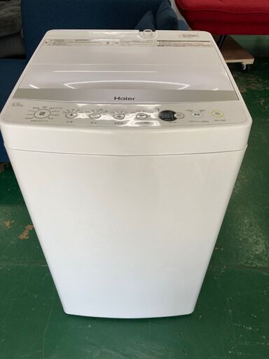 ★美品★ハイアール 洗濯機 5.5kg 2019年 JW-C55BE Haier 全自動洗濯機 動作OK
