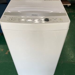 ☆美品☆ハイアール 洗濯機 5.5kg 2019年 JW-C55BE Haier 全自動洗濯機 ...