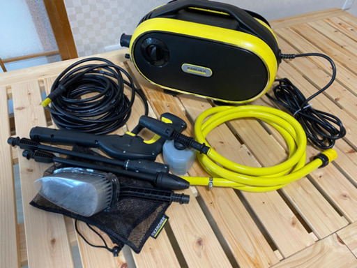ケルヒャー 高圧洗浄機　JTKｻｲﾚﾝﾄ  ほぼ新品