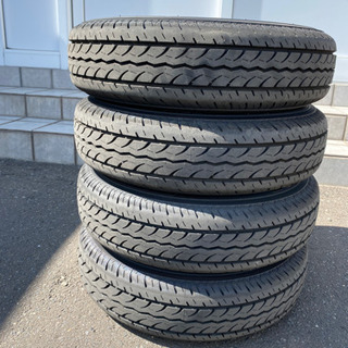 ダイハツハイゼット新車外し 145/80R12 4本セット