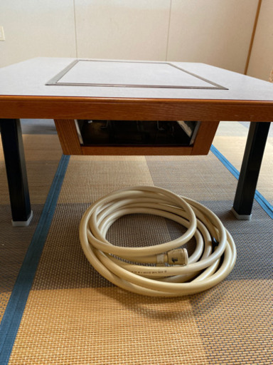 鉄板付きローテーブル