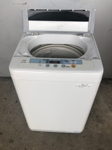 配送設置無料(エリア限定) 2013年 パナソニック 全自動洗濯機 4.5kg NA-F45B3
