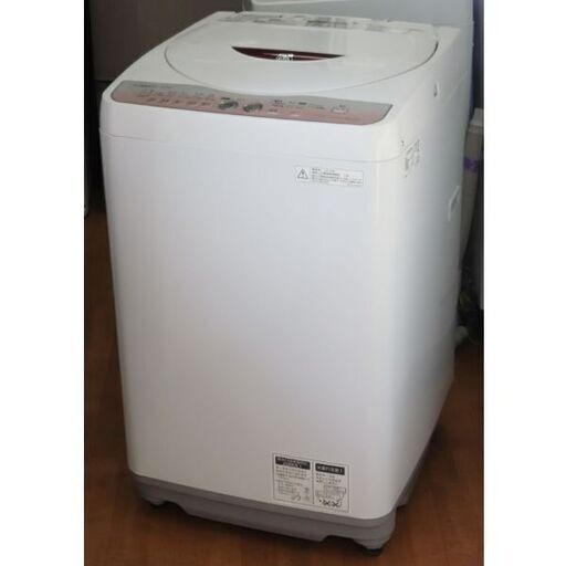 ♪SHARP/シャープ 洗濯機 ES-GE60L 6kg 2012年製 洗濯槽外し清掃済 AG+♪