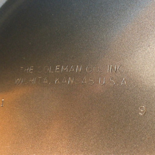 コールマン ランタン 295 Unleaded 2マントル マルチ燃料 ケース付き 1990年11月製