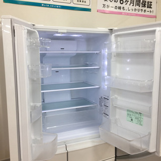 Panasonic（パナソニック）の6ドア冷蔵庫2019年製（NR-FVF455-W）です 