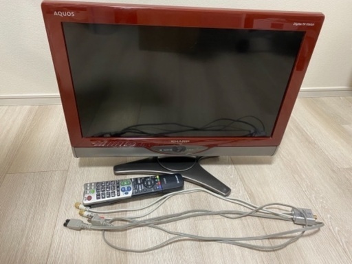 SHARP 20インチ　テレビ　売ります！
