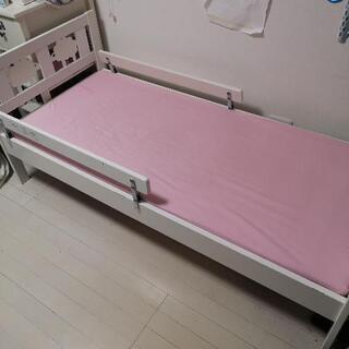 IKEA子供用ベッド マットレス付き（来週廃棄予定）