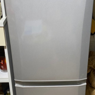 三菱2ドア冷凍冷蔵庫MR-P15C-S
