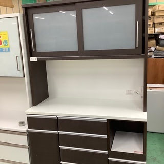 家具ならトレファク吉川店！ ニトリ レンジボード ブラウン×ホワイト  