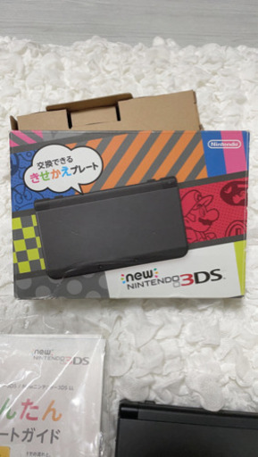 Nintendo 3DS NEW ニンテンドー ブラックACアダプター無料