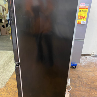 I381 SHARP 2ドア冷蔵庫　2015年式