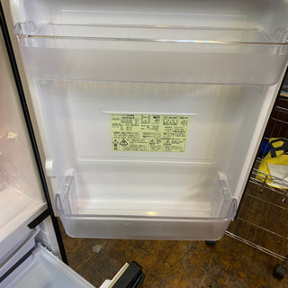 I381 SHARP 2ドア冷蔵庫　2015年式