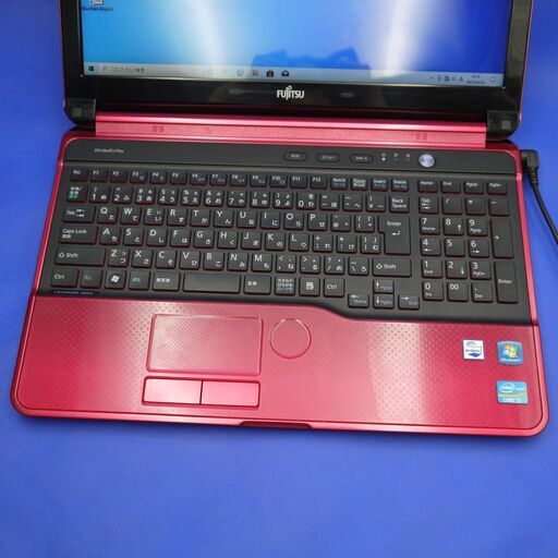 Corei7✨️Win11/SSD/カメラ付き赤ノートパソコン/富士通/DVD Corei7✨️Win11/SSD/富士通/DVD/カメラ付き赤ノートパソコン - メルカリ